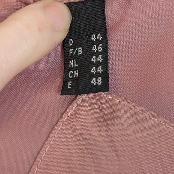 V. C&A Light Pink-Purple Trench Coat - Picture 12 of 12